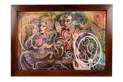 Lot 1262 - Maurice F. Fowkes - A Certain Uncertainty No.6 | acrylic on canvas