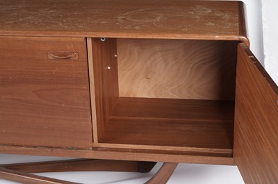 Lot 881 - Val Rossi for Beithcraft: A teak 'Organic' range floating sideboard