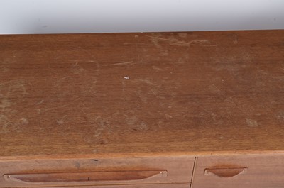 Lot 881 - Val Rossi for Beithcraft: A teak 'Organic' range floating sideboard
