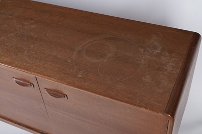 Lot 881 - Val Rossi for Beithcraft: A teak 'Organic' range floating sideboard