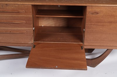 Lot 881 - Val Rossi for Beithcraft: A teak 'Organic' range floating sideboard
