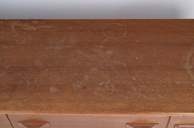 Lot 881 - Val Rossi for Beithcraft: A teak 'Organic' range floating sideboard