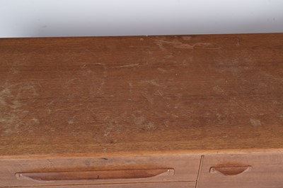 Lot 881 - Val Rossi for Beithcraft: A teak 'Organic' range floating sideboard
