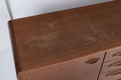 Lot 881 - Val Rossi for Beithcraft: A teak 'Organic' range floating sideboard