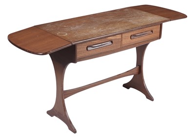 Lot 882 - Victor B. Wilkins for G-Plan:  A 'Fresco' teak sofa/console table
