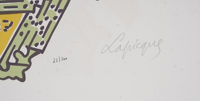 Lot 272 - Charles Lapicque - Olympic Games Munich 1972 poster | signed limited edition lithograph
