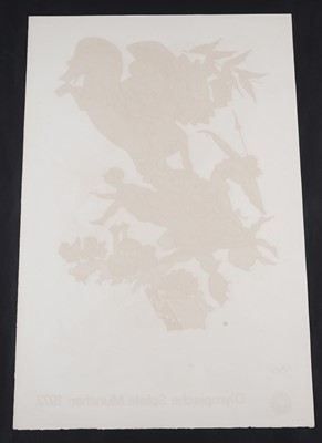 Lot 272 - Charles Lapicque - Olympic Games Munich 1972 poster | signed limited edition lithograph