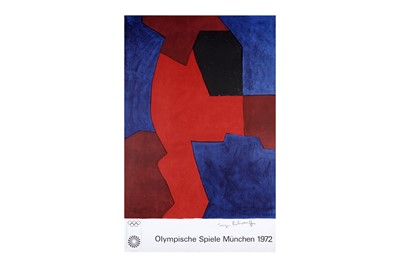 Lot 1218 - After Serge Poliakoff - Olympic Games Munich 1972 poster | lithograph