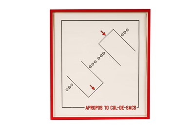 Lot 1014 - Lawrence Weiner - Apropos to Cul-de Sacs | limited edition offset lithograph