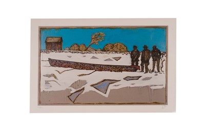 Lot 1064 - Billy Childish - L'Erection de la Croix and River Roach | limited edition pigment prints