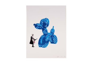 Lot 1082 - Death NYC - Queen Stabbing | colour lithograph