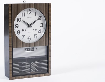 Lot 893 - Seiko 4PC Time-Dater wall clock