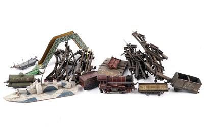 Lot 65 - A selection of Hornby and other railway models