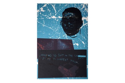 Lot 1104 - Ronald Brooks Kitaj RA - So As To Convert That | limited edition silkscreen