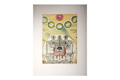 Lot 1108 - Uwe Bremer - Akromegale Auf Uranus | limited edition etching with aquatint