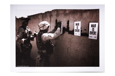 Lot 1109 - James Cauty - War Is Over! | colour lithograph