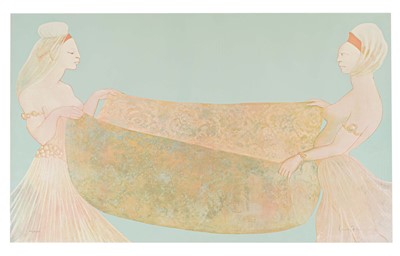 Lot 1122 - Léonor Fini - Sultanes et Magicienne des Mille et Une Nuits | silk screen