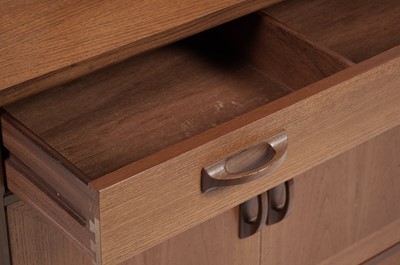 Lot 855 - G-Plan: two teak 'Sierra' range wall unit