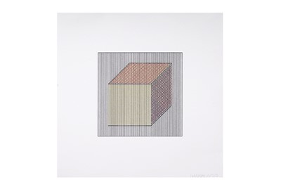 Lot 288 - Sol LeWitt - Twelve Forms Derived from a Cube | printer's proof screenprint