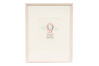 Lot 1030 - Man Ray - Electro Maggie, Electro Image 1969 | colour etching