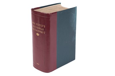 Lot 53 - Mrs Beeton’s Cookery Book, 1869