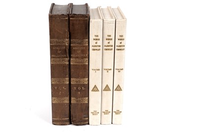 Lot 54 - Works of Aleister Crowley and Anatomy of Melancholy