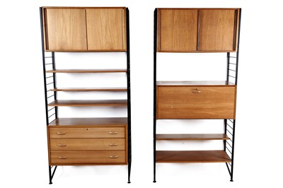 Lot 853 - Two Mid-Century Ladderax wall units