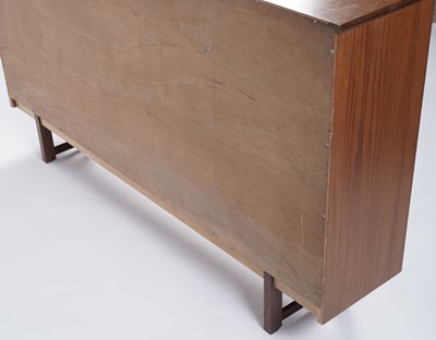 Lot 875 - Turnidge of London Ltd: A teak side display unit