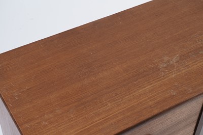 Lot 875 - Turnidge of London Ltd: A teak side display unit