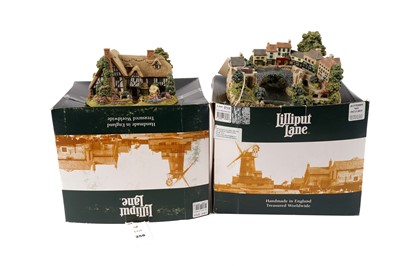Lot 258 - Two lilliput lane cottages