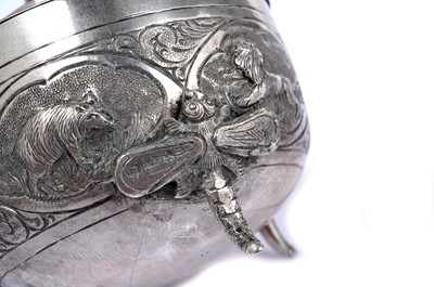 Lot 1397 - An Indian silver small mug and other items