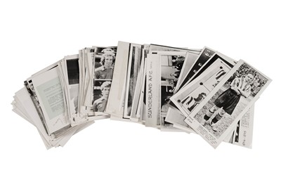Lot 1320 - Press Association football player and other black and white photographs