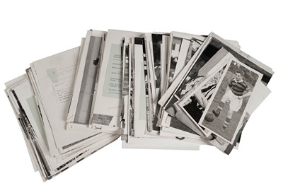 Lot 1325 - Press Association football player black and white photographs