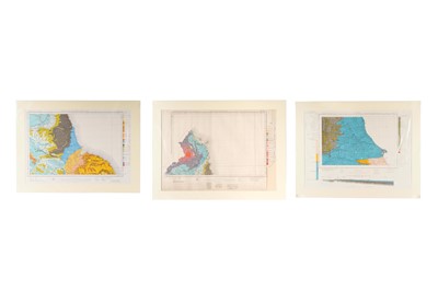 Lot 11 - Three geological maps of the North East
