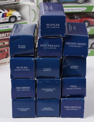 Lot 164 - A collection of diecast model vehicles