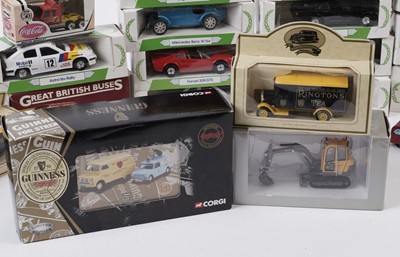 Lot 164 - A collection of diecast model vehicles