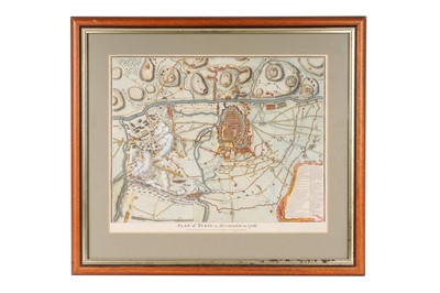 Lot 4 - A Plan of Turin as Besieged in 1706