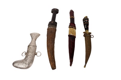 Lot 21 - A collection of Middle Eastern daggers