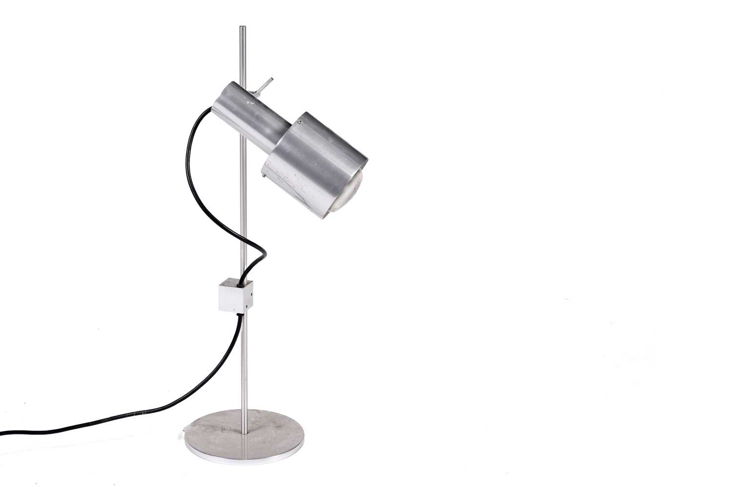 Lot 848 - Peter Nelson for Architectural Lighting Ltd: an aluminium adjustable desk lamp
