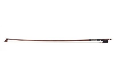 Lot 215 - A gold-mounted viola bow stamped 'Garner Wilson'