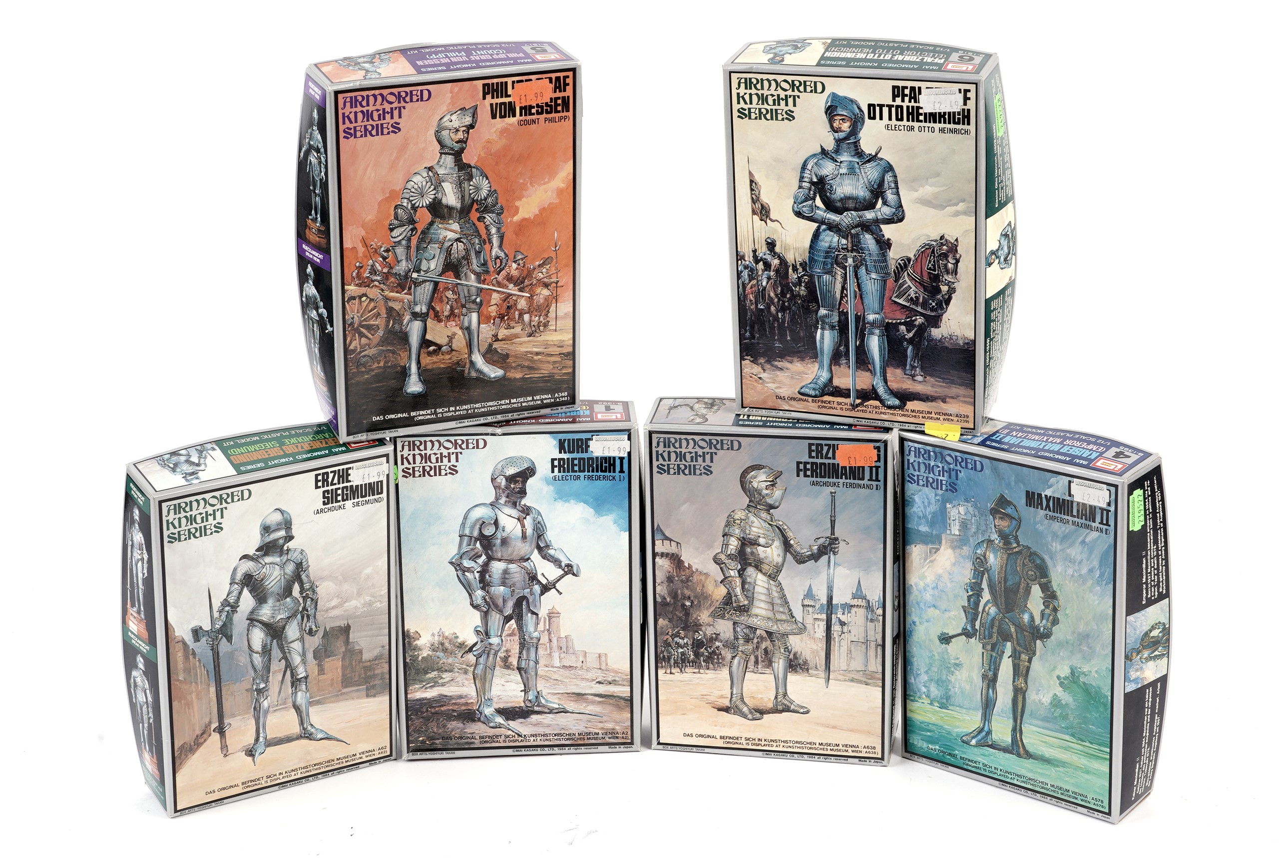 Lot 94 - A collection of Imai Armoured Knight Series