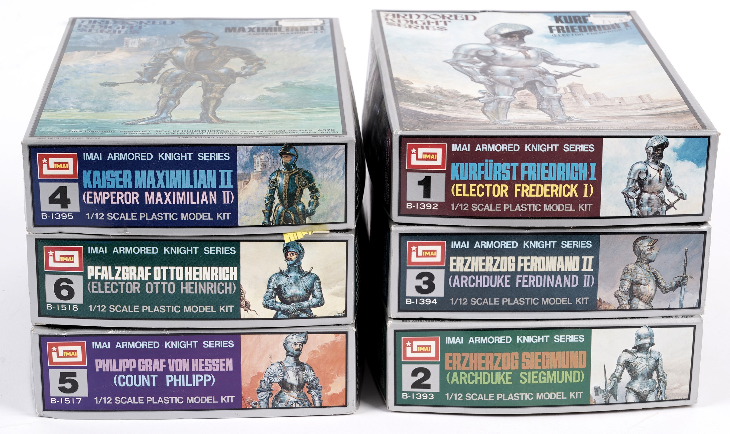 Lot 94 - A collection of Imai Armoured Knight Series