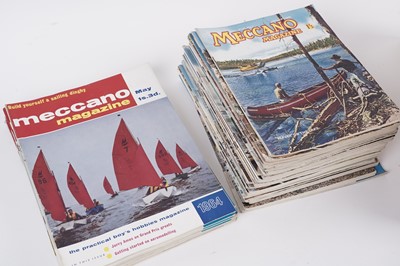 Lot 29 - ﻿A collection of Meccano, and an almost complete run of Meccano Magazine