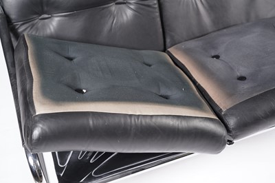 Lot 802 - A 1970’s Pieff 'Kadia’ three seat sofa; and matching pair of armchairs