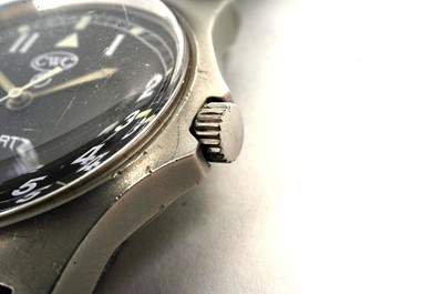 Lot 1007 - CWC: a stainless steel cased British Military issue wristwatch