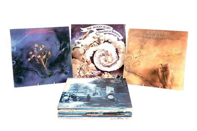 Lot 584 - Moody Blues LPs