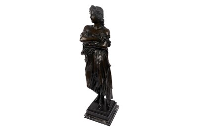 Lot 313 - After Aimé-Jules Dalou - Male in Classical Dress | bronze