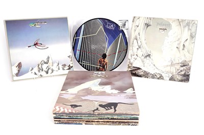Lot 380 - Yes and associated solo LPs, 12" singles, and picture discs