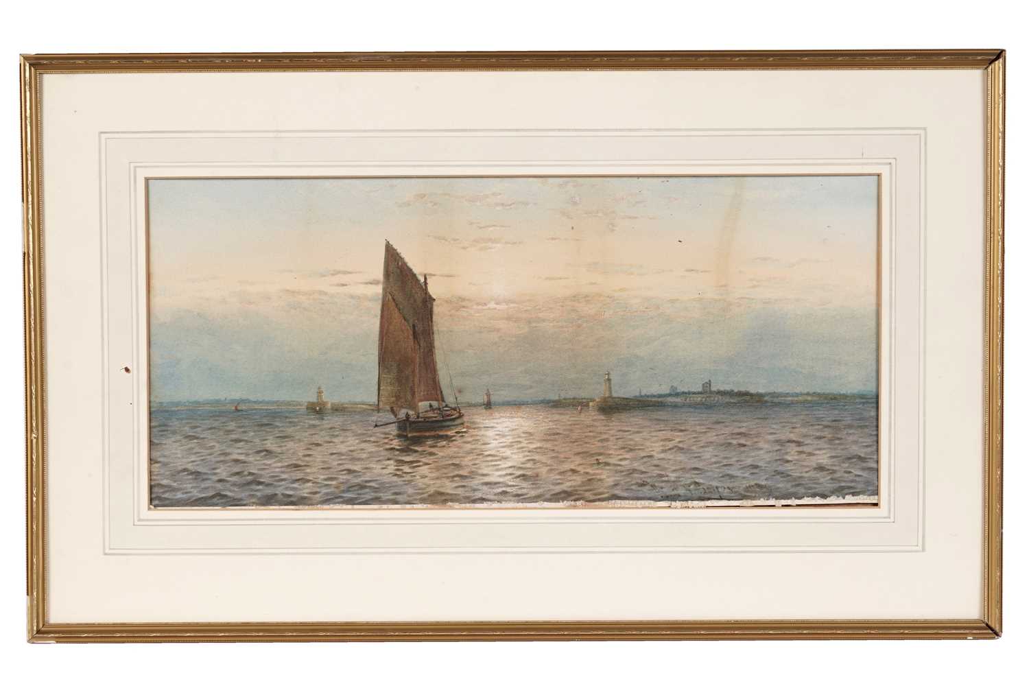 Lot 41 - William Thomas Nichols Boyce - Off Tynemouth | watercolour
