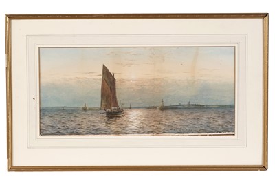 Lot 41 - William Thomas Nichols Boyce - Off Tynemouth | watercolour